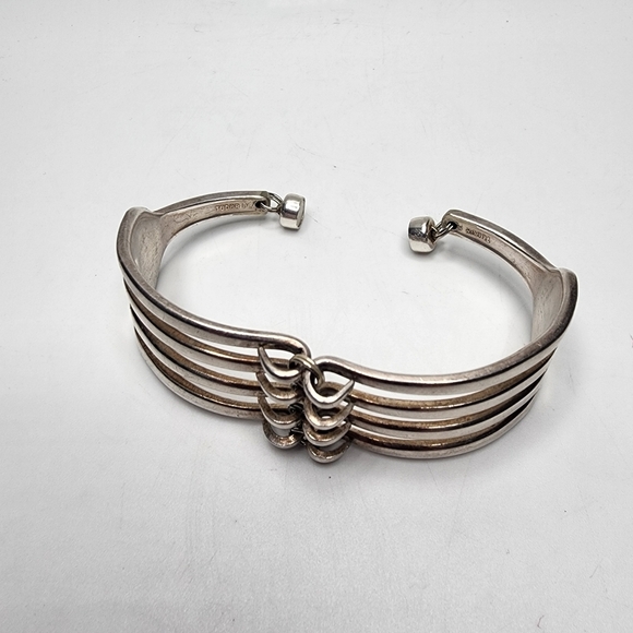 Jewelry - Sterling Silver Bracelet Made from Vintage Forks